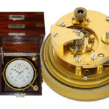 Marinechronometer: feines Schiffschronometer mit 56h-Gangreserve, Ulysse Nardin No.7599, ca.1950 - photo 1