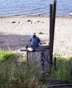 Film Photo. Fishing