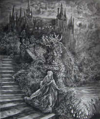 Copy from Dore's illbstration to the fairy tale 