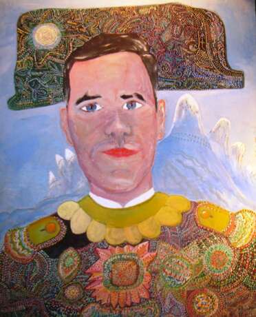 „Selbstporträt“ Leinwand Ölfarbe 2003 - Foto 1