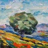 “Landscape” Canvas Oil paint Impressionism Landscape painting 2018 - photo 1