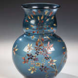 Seltene Vase mit Blüte des Hauswurz - Foto 1