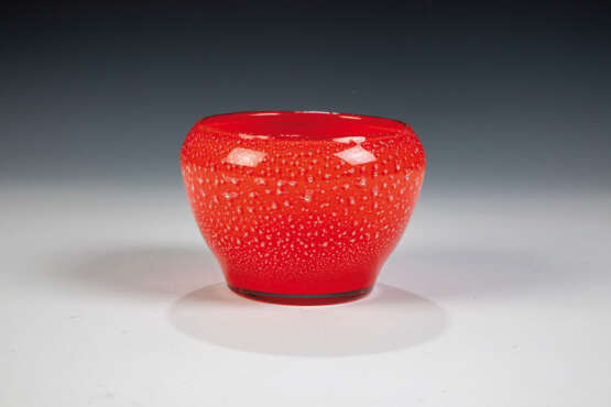 Seltene Vase ''kaiserrot Perlglas'' - Foto 1