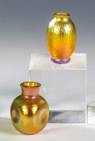 Zwei Miniaturvasen ''Candia Papillon'' und ''Candia Silberiris'' - фото 1