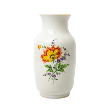 MEISSEN Vase, 20. Jahrhundert. - photo 1