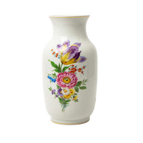 MEISSEN Vase, 20. Jahrhundert. - фото 3