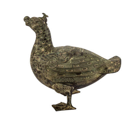 Vogelmischwesen aus Bronze. CHINA - photo 2