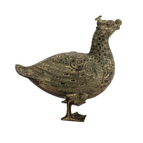 Vogelmischwesen aus Bronze. CHINA - фото 4