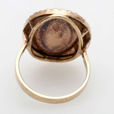 Ring around 1890 with carnelian Intaglio - photo 4