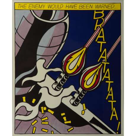 LICHTENSTEIN, ROY, nach (1923-1997), 3 Farboffsetlithographien "As I opened fire...", - фото 3