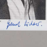 RICHTER, GERHARD (geb. 1932), Autogrammkarte mit Skizze, - фото 5