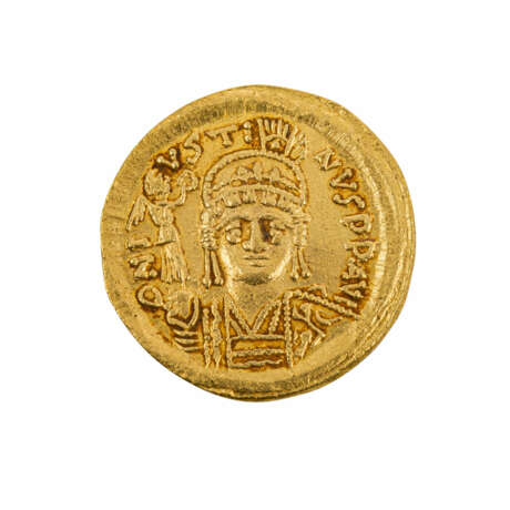 Antike/GOLD - Gold-Solidus, Iustinus II. (565-578 n. Chr.), - photo 2