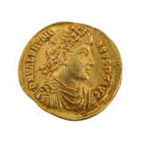 Antike/GOLD - Gold-Solidus Valentinian I., 364-375 n. Chr., - фото 1