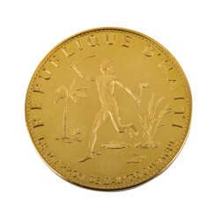Haiti - 200 Gourdes 1967, 39,1 Gramm Raugewicht,