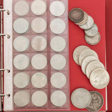 Konvolut Münzen, mit SILBER - - Foto 3