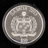 Samoa/SILBER - 50 Dollars 2015, PP, Olympic Games 2016, - фото 2