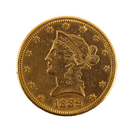 USA - 10 Dollars 1889/s, - photo 2