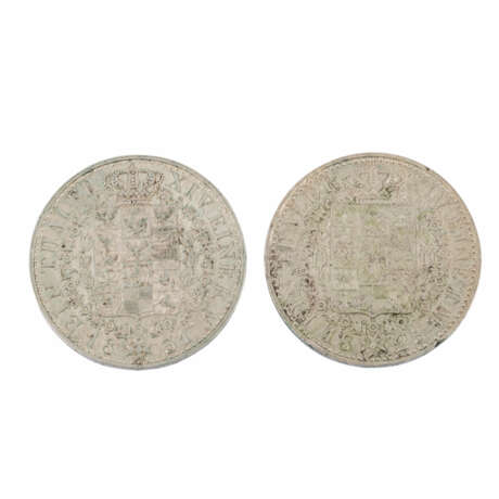 2 x Brandenburg-Preussen - 1 Taler 1825/ 1831/A, Friedrich Wilhelm III., - Foto 2