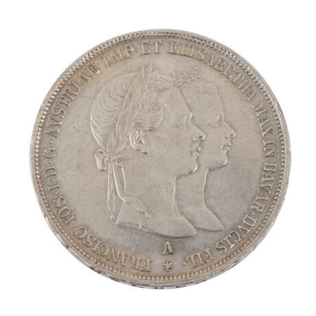 Kaiserreich Österreich - 2 Gulden 1854/A, - photo 1