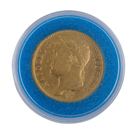 Frankreich/Gold - 40 Francs1811/A, Napoleon Empereur, ss. - Foto 1