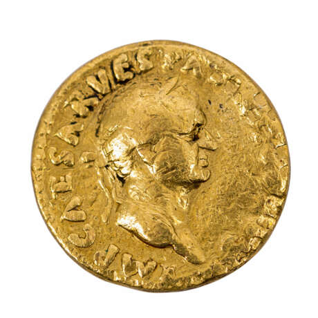 Römische Kaiserzeit/Gold - 1 Aureus 1. Jahrhundert.n.Chr., Kaiser Vespasian (69-79 n.Chr.), - фото 1