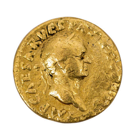 Römische Kaiserzeit/Gold - 1 Aureus 1. Jahrhundert.n.Chr., Kaiser Vespasian (69-79 n.Chr.), - photo 1