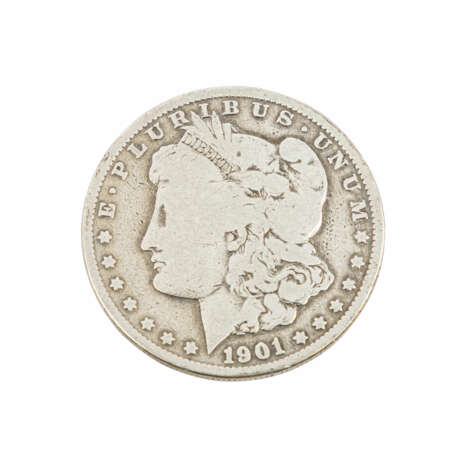 USA - 20 x 1 Dollar, davon 17 x Typ Morgan, - фото 2