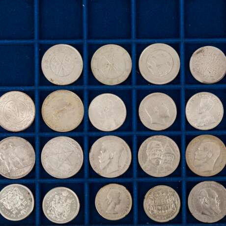 Münzkoffer mit 3 Tableaus, enthalten russische Münzen, - photo 3