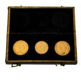 Kaiserzeitliches GOLD - 3 Münzen: - фото 1