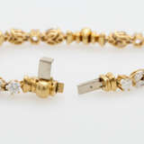 Armband mit 20 Diamant-Navettes - фото 2