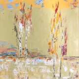Березки. Canvas Oil paint Modern art Landscape painting 2020 - photo 1