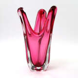 wohl MURANO pinke Vase, 20. Jahrhundert - Foto 1