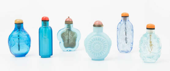 6 Glas-Snuff Bottles - photo 1