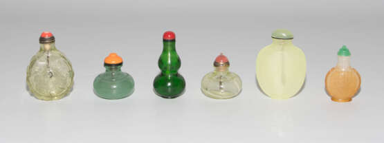 6 Glas-Snuff Bottles - photo 2