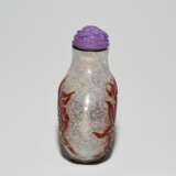 Überfangglas Snuff Bottle - photo 5