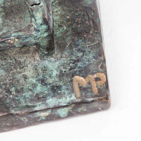 MONOGRAMMIST MP (Bildhauer 20. Jahrhundert; wohl Lörcher-Schüler), Bronze "Dame mit Spiegel", - фото 5