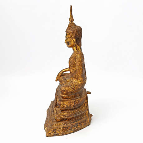 Buddha Maravijaya. THAILAND, Mitte 20. Jahrhundert - Foto 3