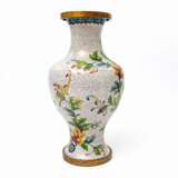 Vase aus Email-Cloisonné. CHINA - photo 3