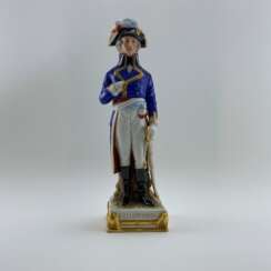 Porcelain figurine of General Kellermann, Germany, Scheibe-Alsbach, the first half of the 20th century