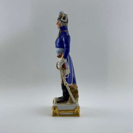 “Porcelain figurine of General Kellermann Germany Scheibe-Alsbach the first half of the 20th century” Scheibe-Alsbach Porcelain Underglaze painting Modern 1925-1962гг. - photo 3