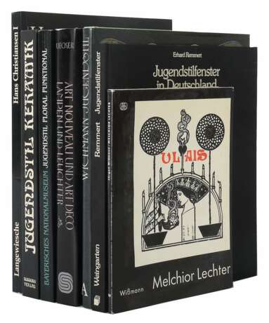 7 Bücher Jugendstil Uecker - фото 1