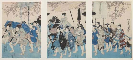Utagawa Kunisada auch bekannt als Utagawa Toyokuni III. - Foto 1