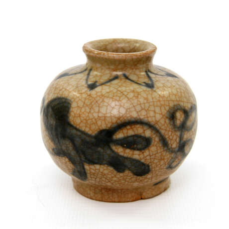 Medizinflasche aus Keramik. CHINA, wohl Ming-Dynastie (wohl 16. Jahrhundert) - photo 2