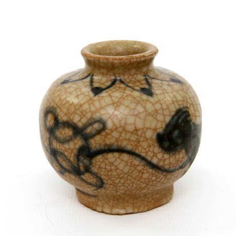 Medizinflasche aus Keramik. CHINA, wohl Ming-Dynastie (wohl 16. Jahrhundert) - photo 3