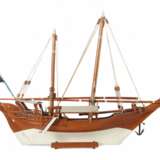 Großes Modellschiff Modell eines zweimastigen Segelschiffes - Foto 1
