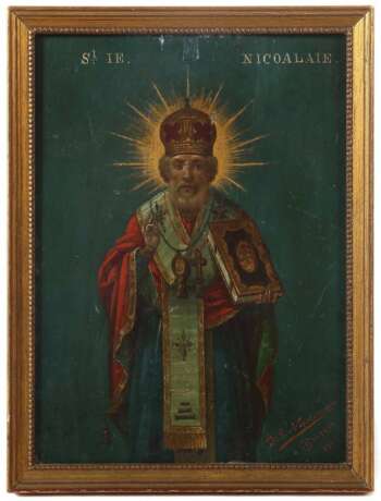 Ikone Heiliger Nikolaus Rumänien - photo 1