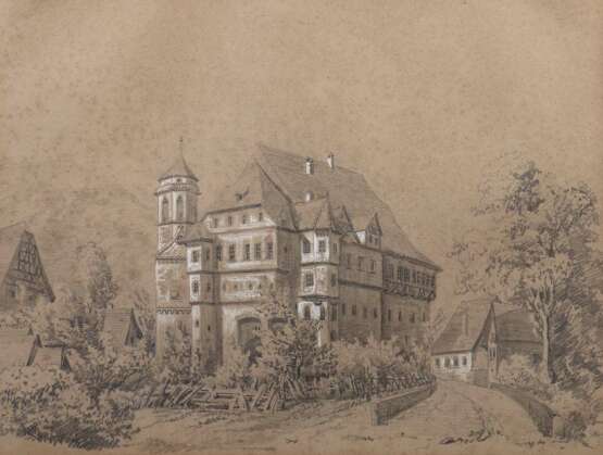 Maler des 19. Jahrhundert ''Bad Urach'' - фото 1