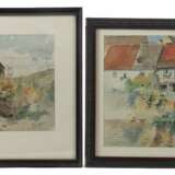 Maler des 20. Jahrhundert Zwei Herbstlandschaften - фото 1
