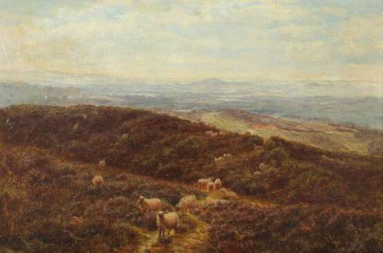 Englischer Landschaftsmaler des 19. Jahrhundert ''View from Hindhead'' - photo 1