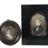 Miniaturmaler des 19. Jahrhundert Vier Portraits - photo 1
